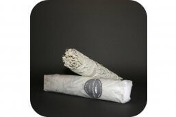 Witte Salie smudge stick Large ~ geurhout.nl