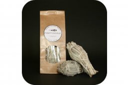 Witte Salie smudge stick small 2x ~geurhout.nl