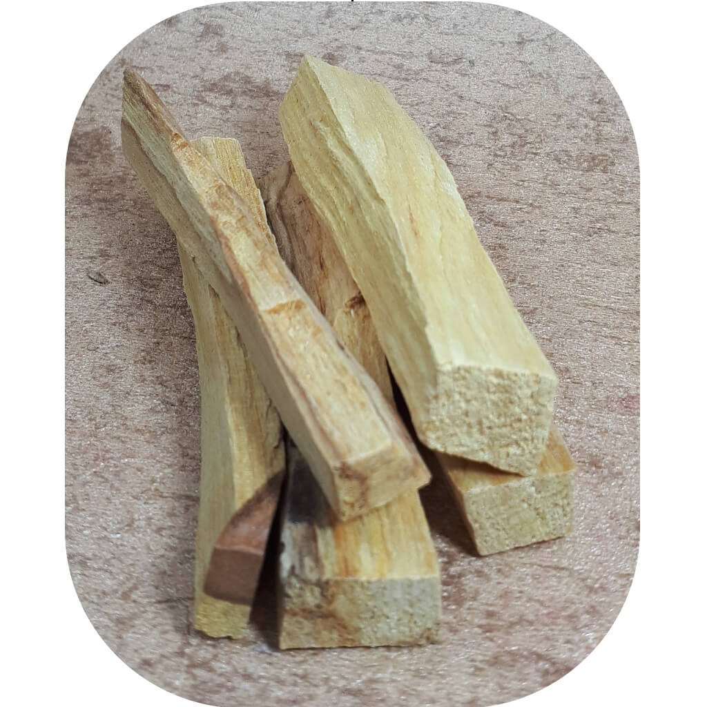 Heilighout 25 gram Palo Santo ~ geurhout.nl